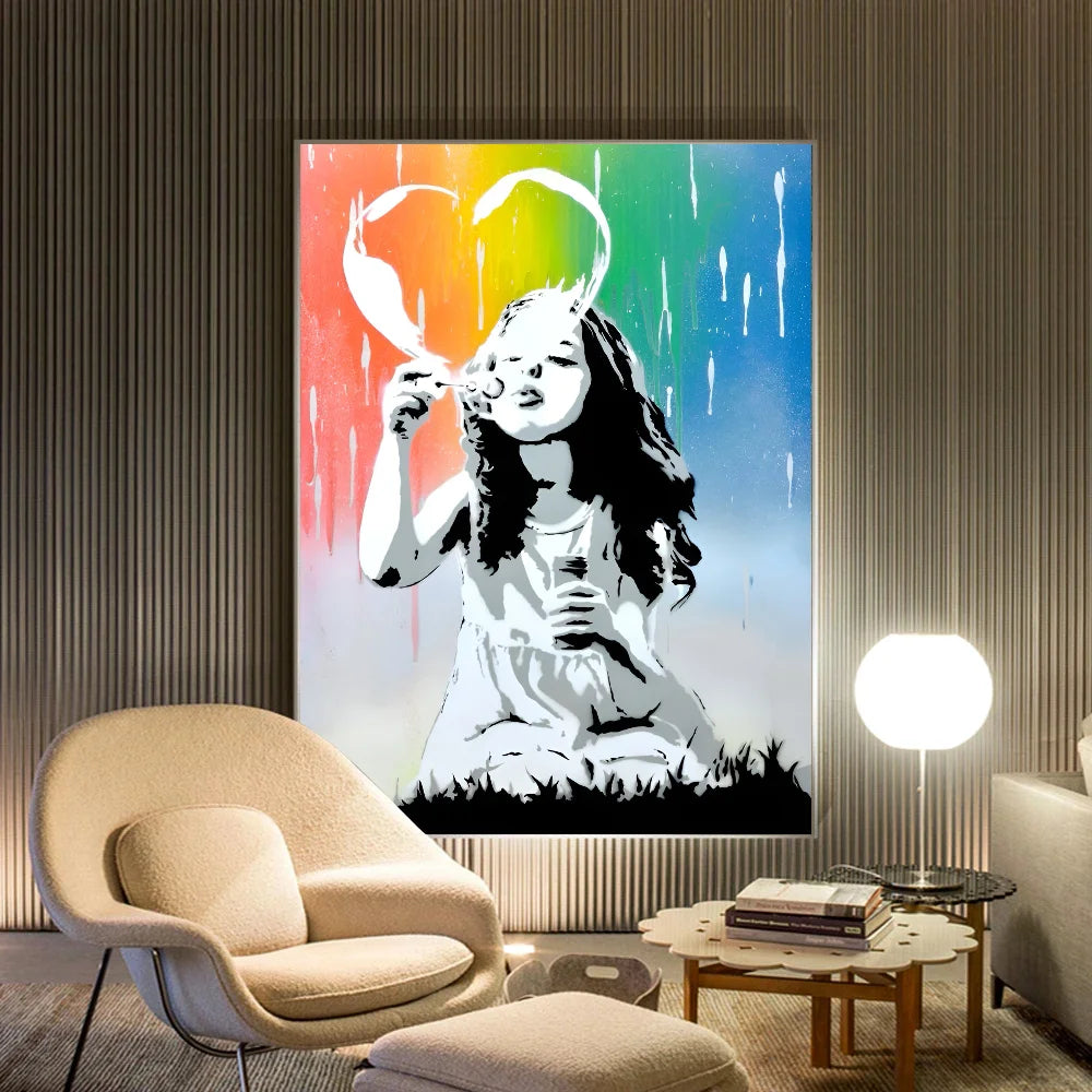 Classic Banksy Street Art Prints