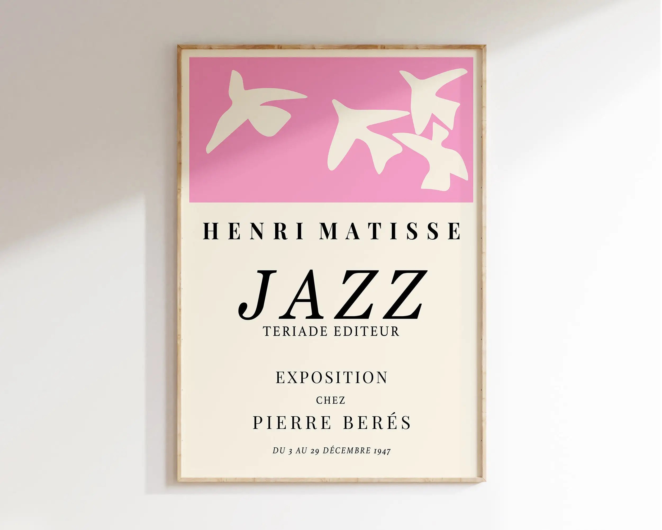 Matisse Floral Cut Outs Exhibition Canvas Print