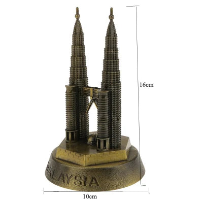 World Famous Landmarks - Metal Figurines