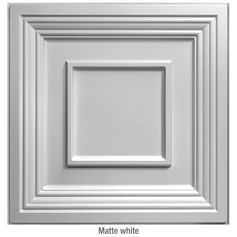 Matte White 3D Wall Panel [30cm x 30cm]