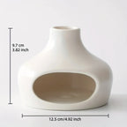 Ceramic Palo Santo Incense & Sage Burner with Chimney - Sleek Surprises