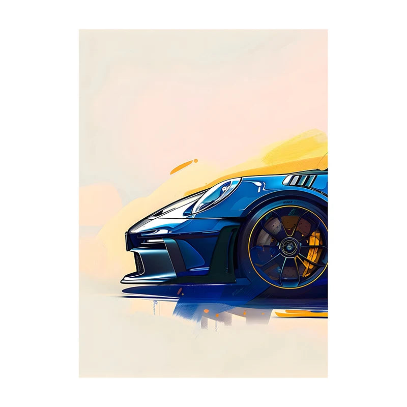Spezzatura Supercars Canvas Prints