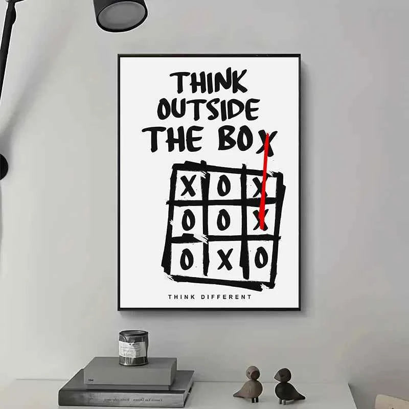 Discipline & Growth Motivational Canvas Prints