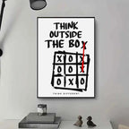 Discipline & Growth Motivational Canvas Prints