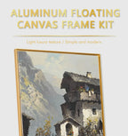Canvas Frame DIY Kit with Metal Floating Frame