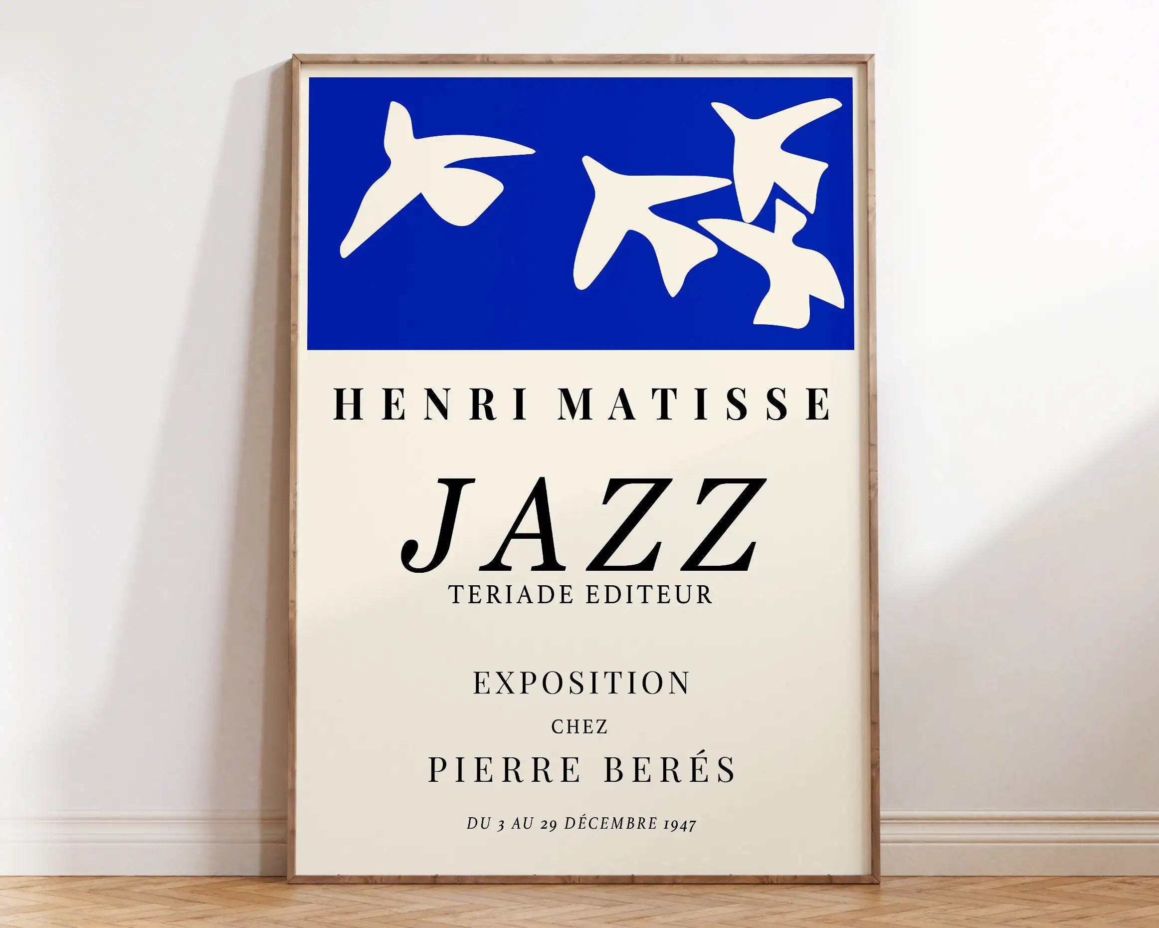 Matisse Floral Cut Outs Exhibition Canvas Print