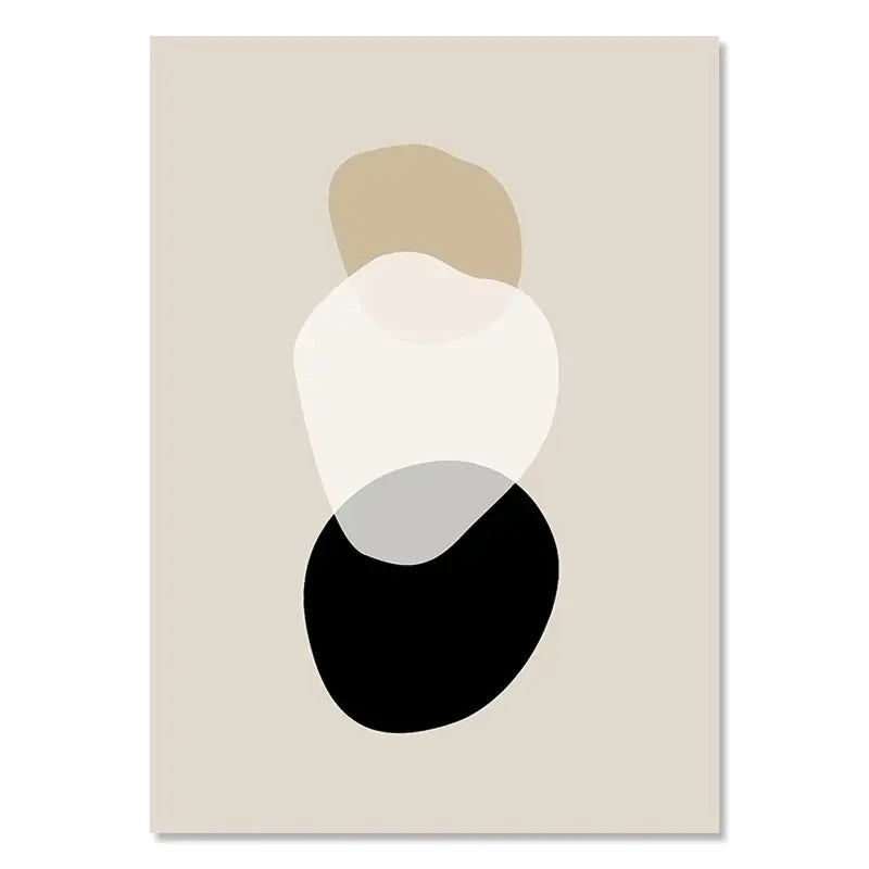 Abstract Minimalist Boho Art Canvas Prints