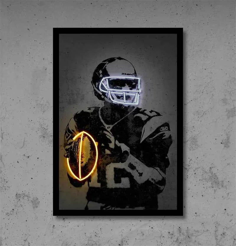 80s F1 Racer Poster Aesthetic Motorsport Football Basketball Player Decoration Canvas Print for Wall Art Neon Star Room Decor