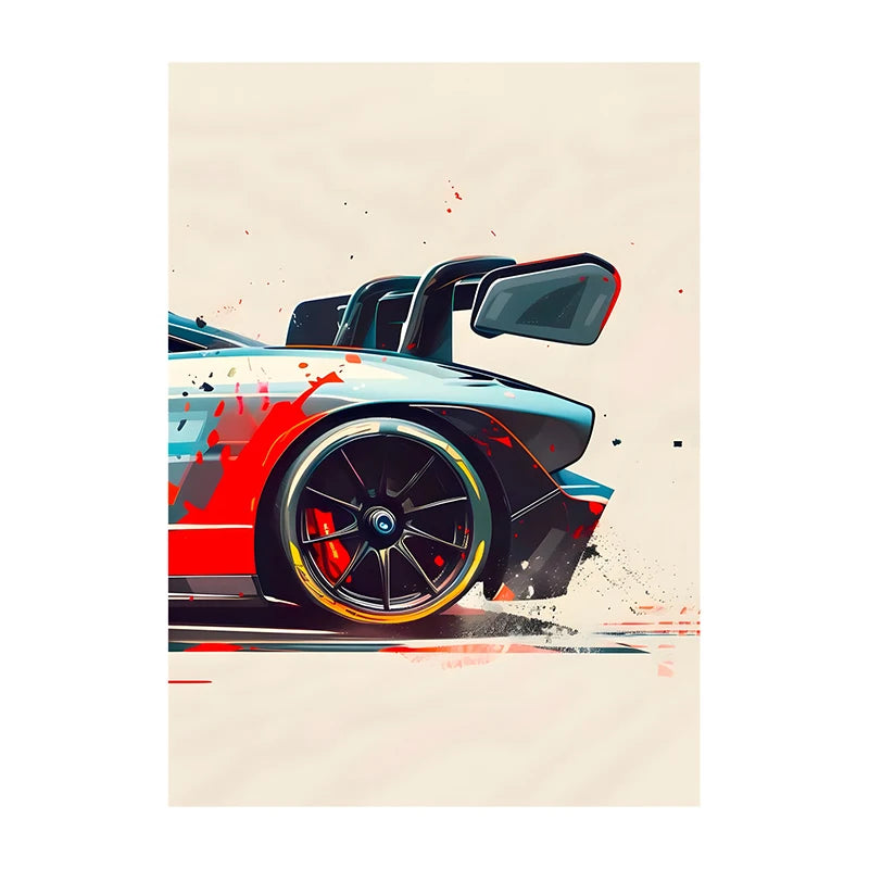 Spezzatura Supercars Canvas Prints