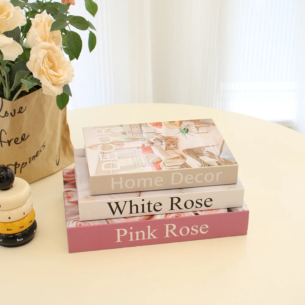 3-Piece Decor Display & Prop Books Set