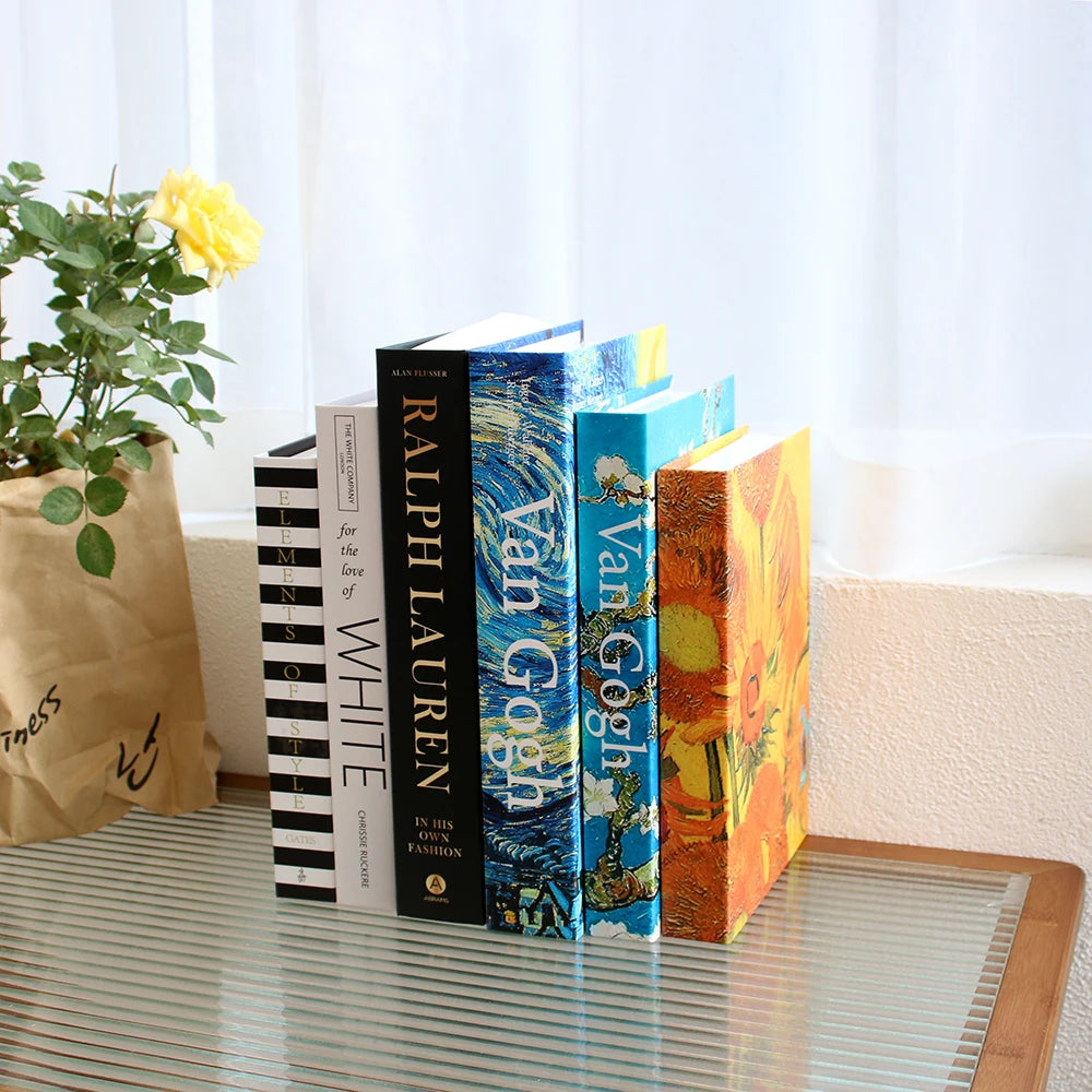 3-Pcs Decor Display/Prop Books Set