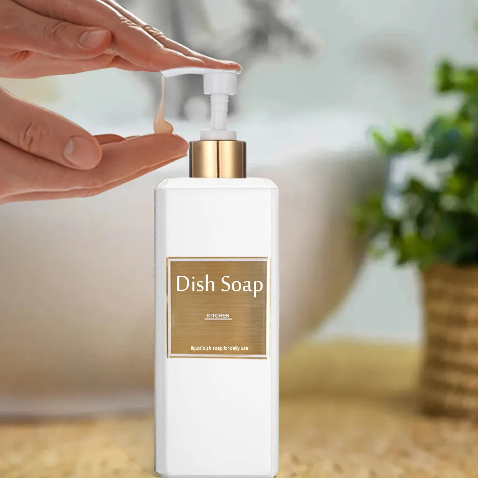 Luxury Gold Label Soap Dispenser Set [3-Pcs]