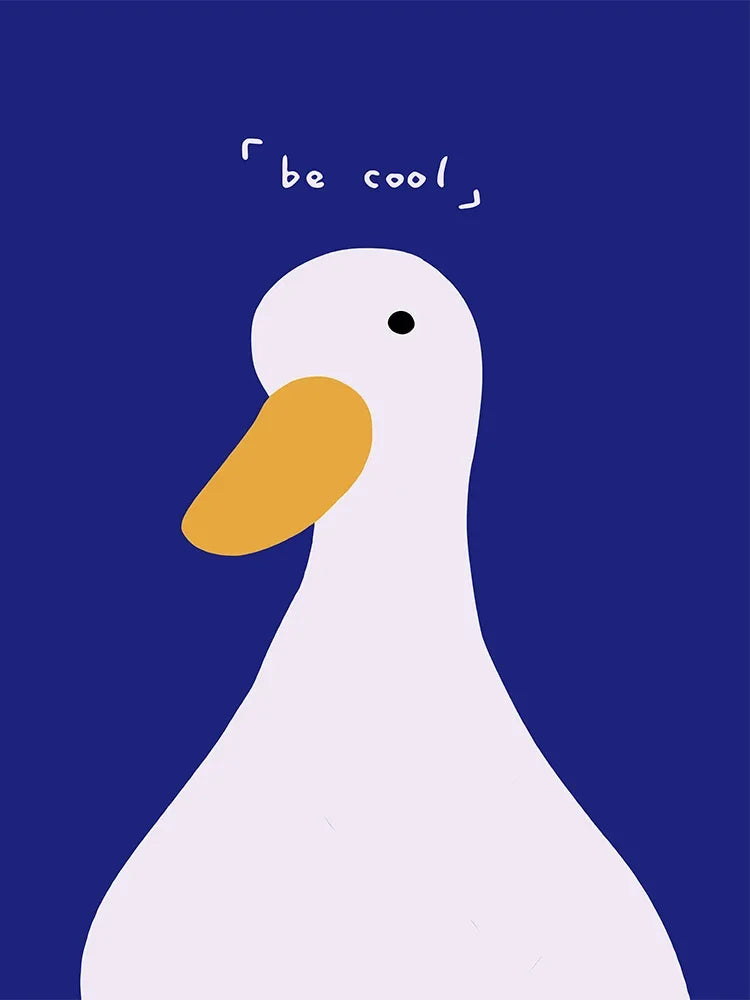 Klein Blue Abstract Art Canvas Prints