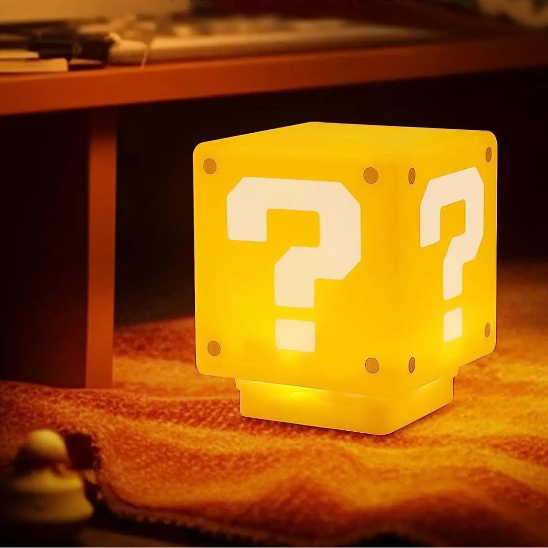 Super Mario Question Brick LED Night Light