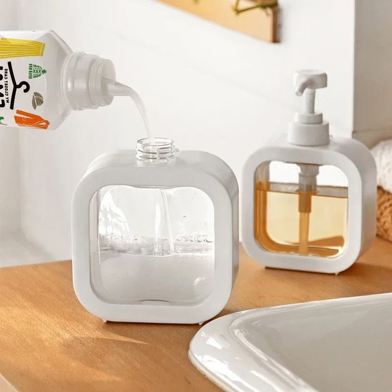 Sleek Refillable Soap & Liquid Dispensers