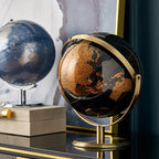 Retro Minimalist World Desk Globe