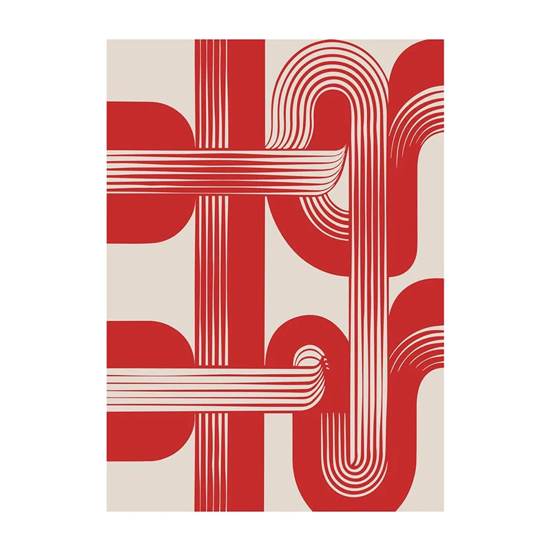 Bold Geometric Minimalist Art Canvas Prints