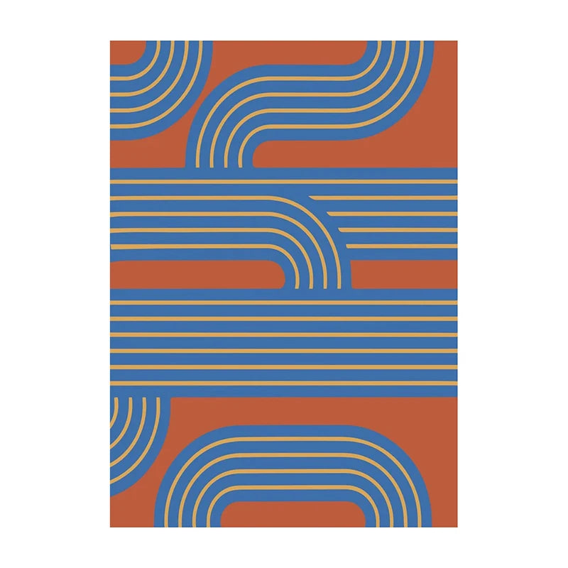 Bold Geometric Minimalist Art Canvas Prints