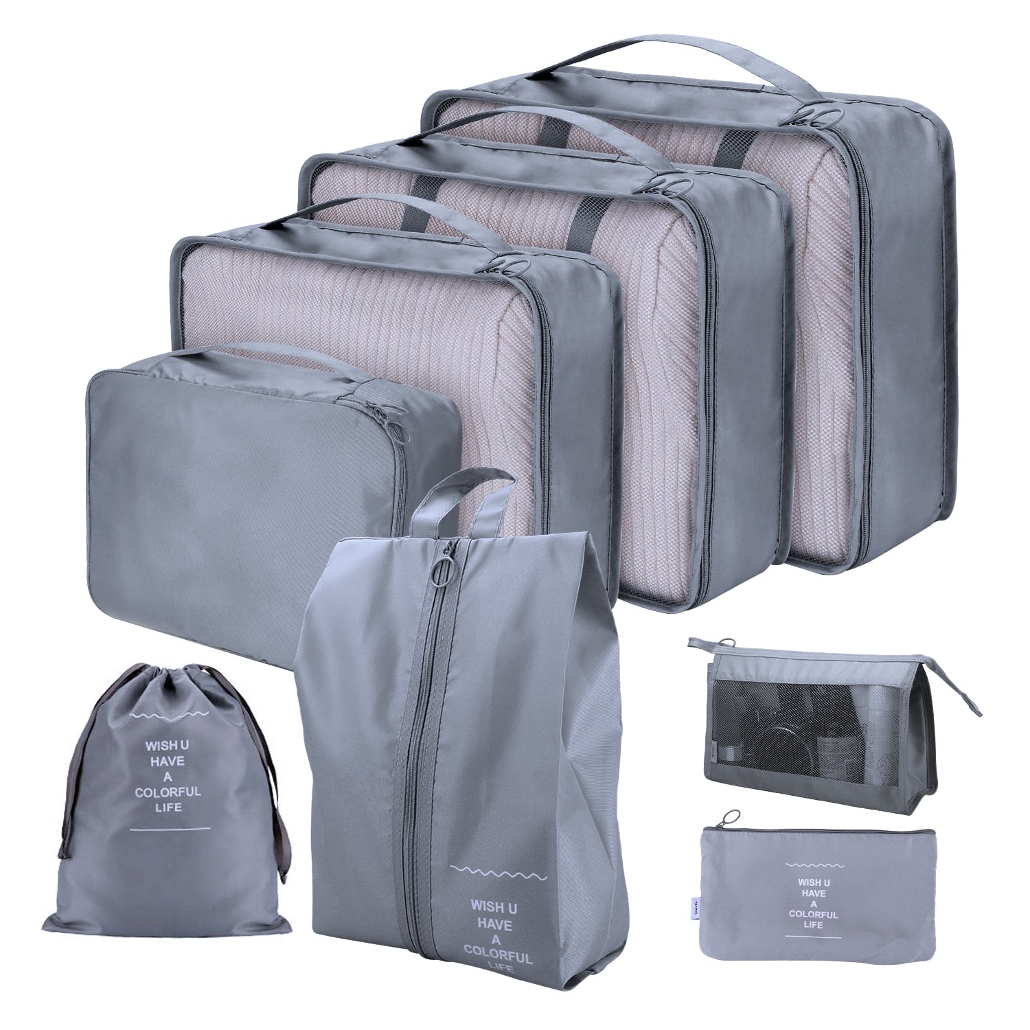 Family Luggage Organizer Set [8-Pcs]