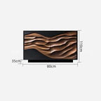 Teres Black Walnut Bespoke Crafted Cabinets