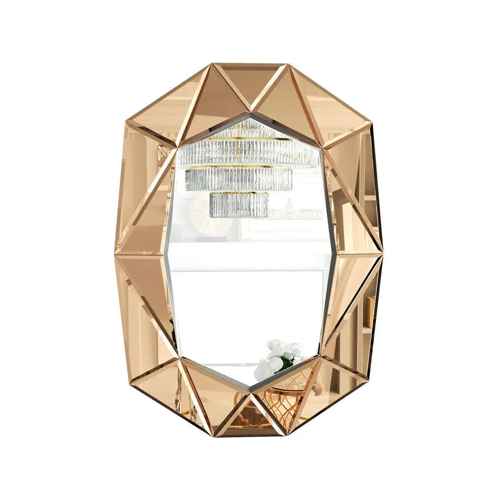 Gometric Accent Large Wall Mirror