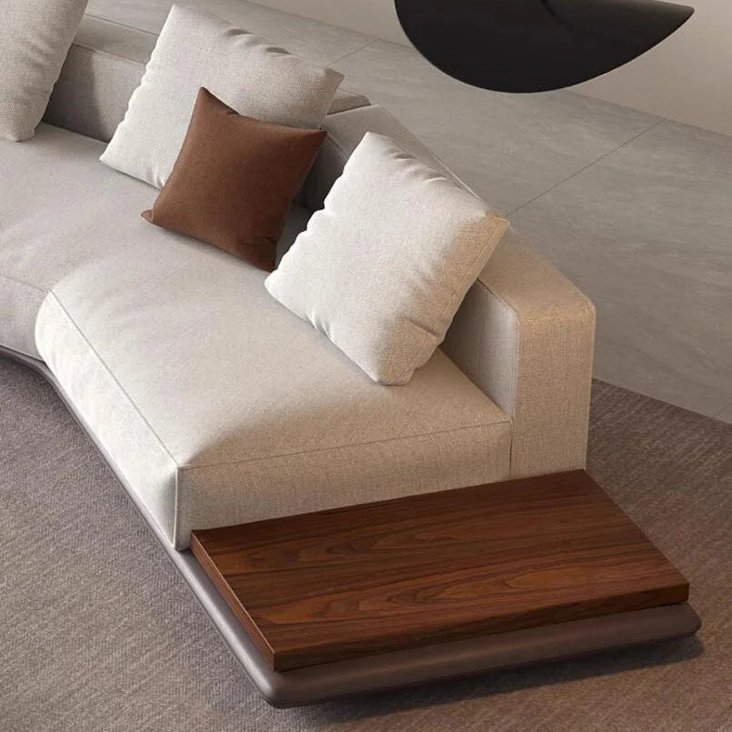 Ravenna Italian Minimalist Reclined Sectional Sofa